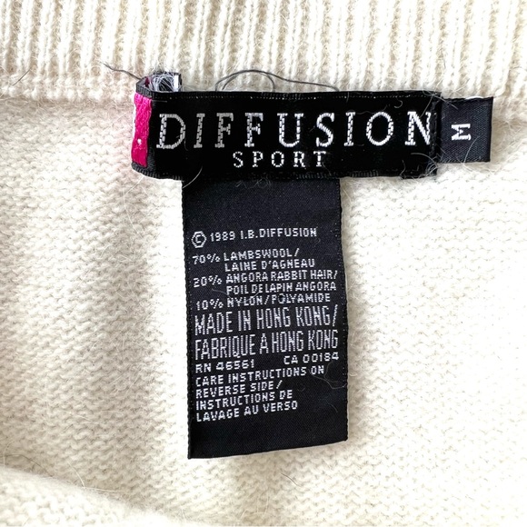 IB Diffusion Vintage Lambswool and Angora Sleeveless Dress. Apres Ski. - Picture 2 of 6